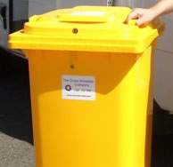 Lockable bin service