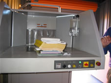 Cross shredder machine